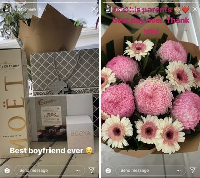 Sophie Monk's birthday presents