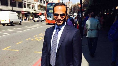 The profile photo from George Papadopoulos' LinkedIn page. (LinkedIn)