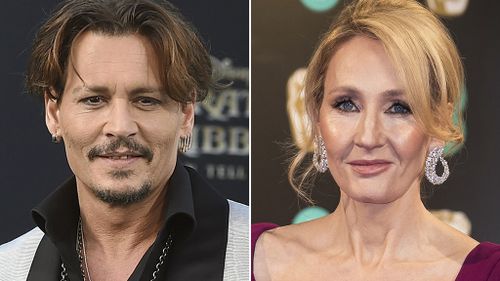 Rowling said she is "genuinely happy" with Depp's casting. (AAP)