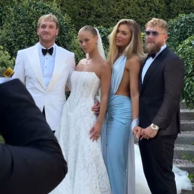 Logan Paul and Nina Agdal wedding