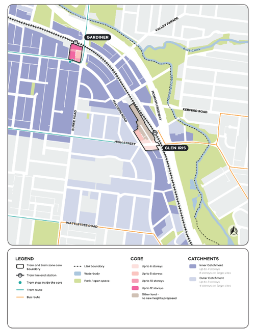 Centro de atividades Gardiner e Glen Iris.