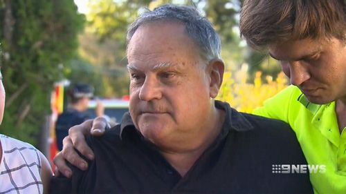 Homeowner John Sinclair. (9NEWS)