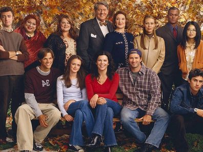 The Gilmore Girls cast.