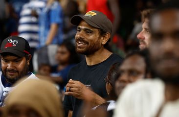 Cyril Rioli was spotted in the crowd in Darwin.