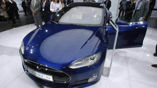 Tesla's Model-S, pictured in 2015, has autopilot capabilities. (AAP)