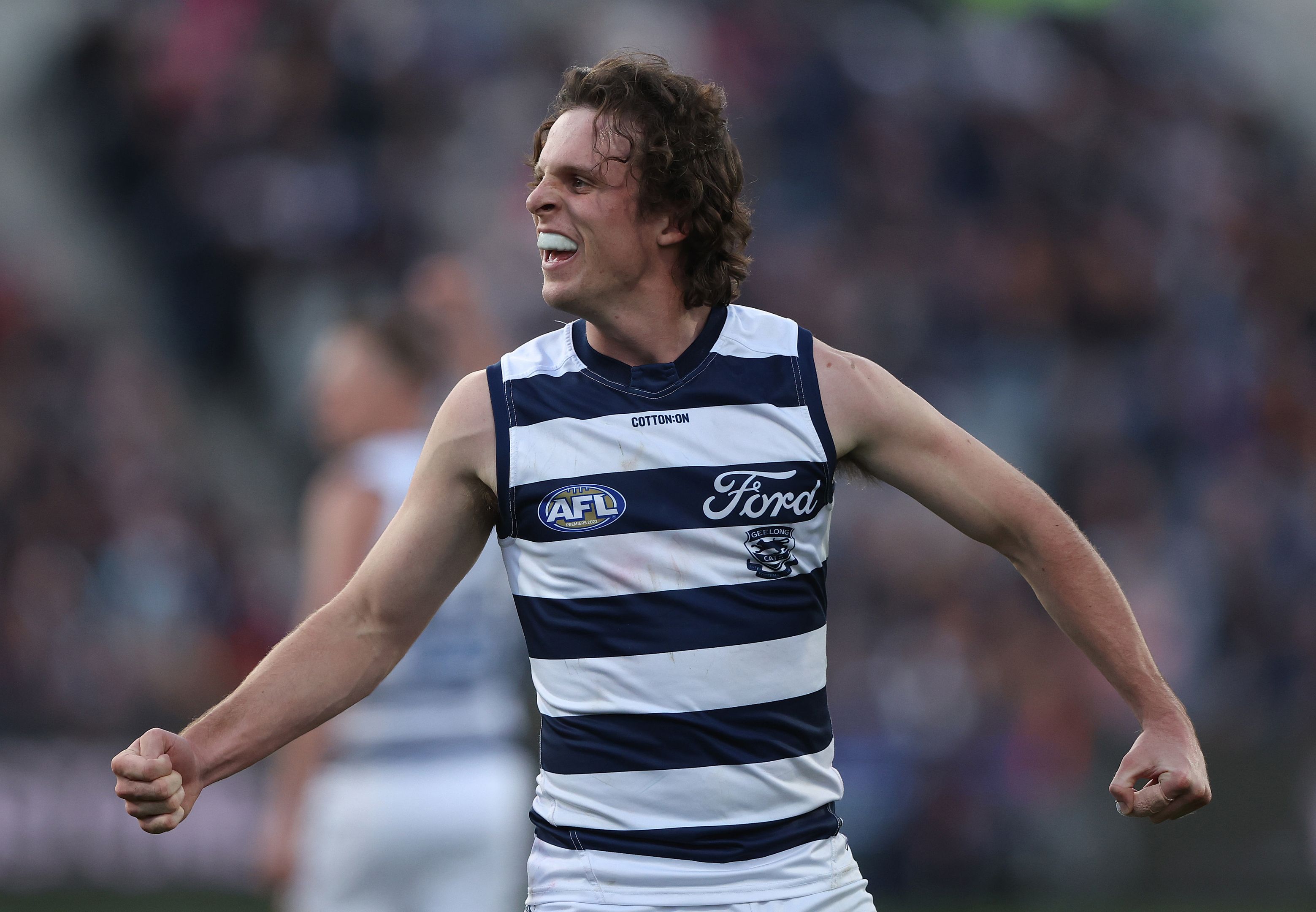 Cats young gun Max Holmes snubs huge offers from rivals to commit to Geelong