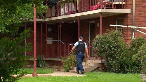 Police attended the property at  Eureka Crescent in Sadleir, following reports a body had been discovered.