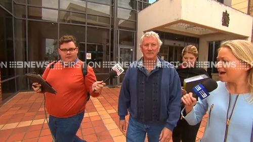 Mr Spedding will now have to report to police three times a week, rather than daily. (9NEWS)
