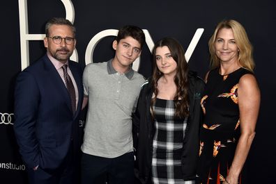 Steve and Nancy Carell and family