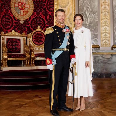 King Frederik and Queen Mary of Denmark official portrait