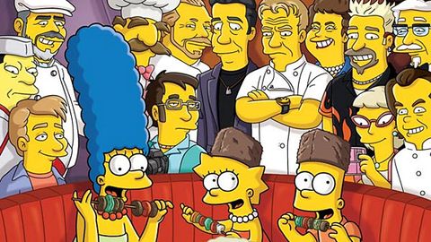 The Simpsons take on Gordon Ramsay, Anthony Bourdain and more celebrity chefs