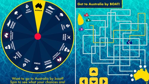 Australian Border Force claims these games help deter Sri Lankans trying to reach Australia by boat, but refugee advocates disagree.