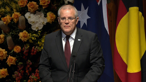 Scott Morrison pays tribute to Hawke