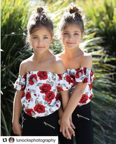 Leah Rose and Ava Marie Clements