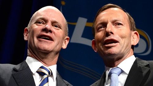 Tony Abbott's absence clouds Queensland election campaign