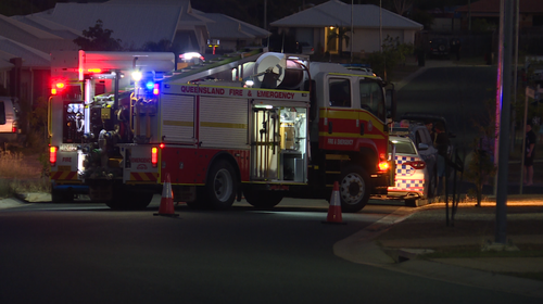 A 25-year-old woman is fighting for life after being hit in Gracemere, Queensland. Picture: 9NEWS