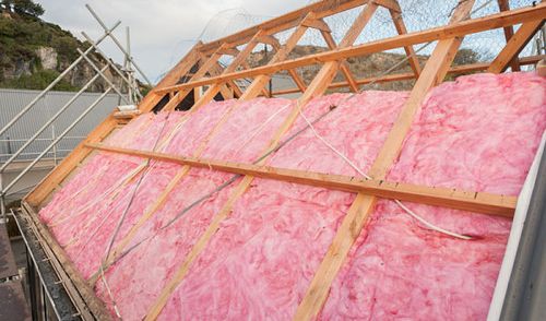 Pink batts insulation. (Via pinkbatts.co.nz)