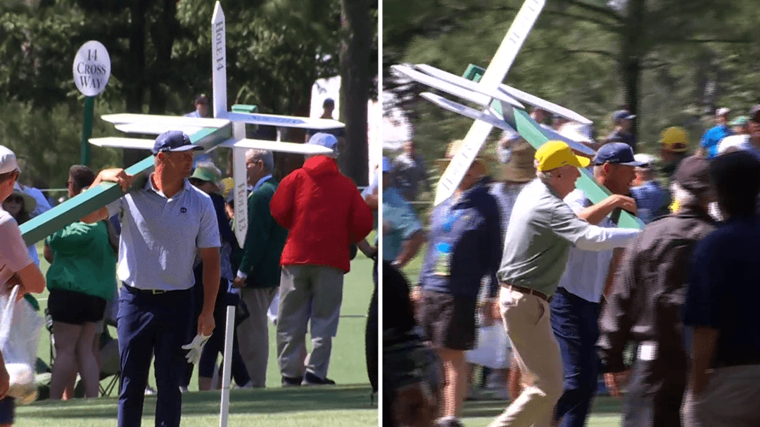 Scheffler, DeChambeau and Homa hold on to share the Masters lead as conditions turn menacing