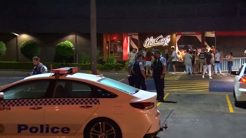 After a review of the McDonald's CCTV system detectives executed two search warrants yesterday in pursuit of the men.