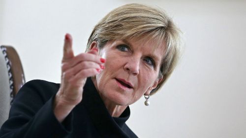 STILL BETTER: Julie Bishop  is still out in front of Mr Abbott according to the latest poll.