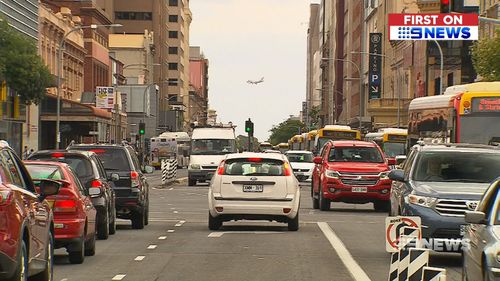 The aim of the trial is to relieve congestion on the city's roads. (9NEWS)