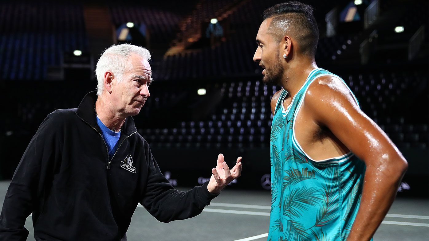 John McEnroe admits opportunity to coach Nick Kyrgios would be a 'no-brainer'