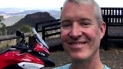 Daniel McNamara, aged 52, was heading from Narrabri to Tamworth when he was struck by a stolen ute allegedly being driven by three 14-year-old boys.