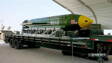 US drops “mother of all bombs” on IS militants in Afghanistan