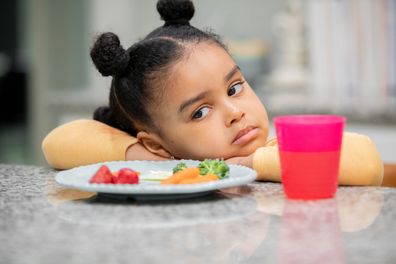 Toddler girl refusing to eat 