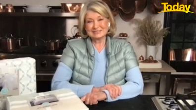 Karl offers to cook for Martha Stewart