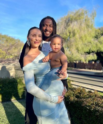 Nic Naitanui and fiancée Brittany Bown