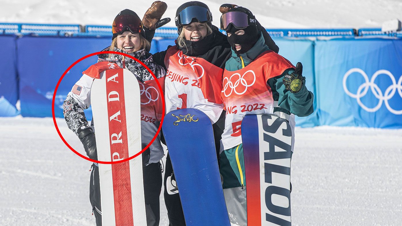 US silver medallist Julia Marino says IOC wouldn't allow logo on snowboard