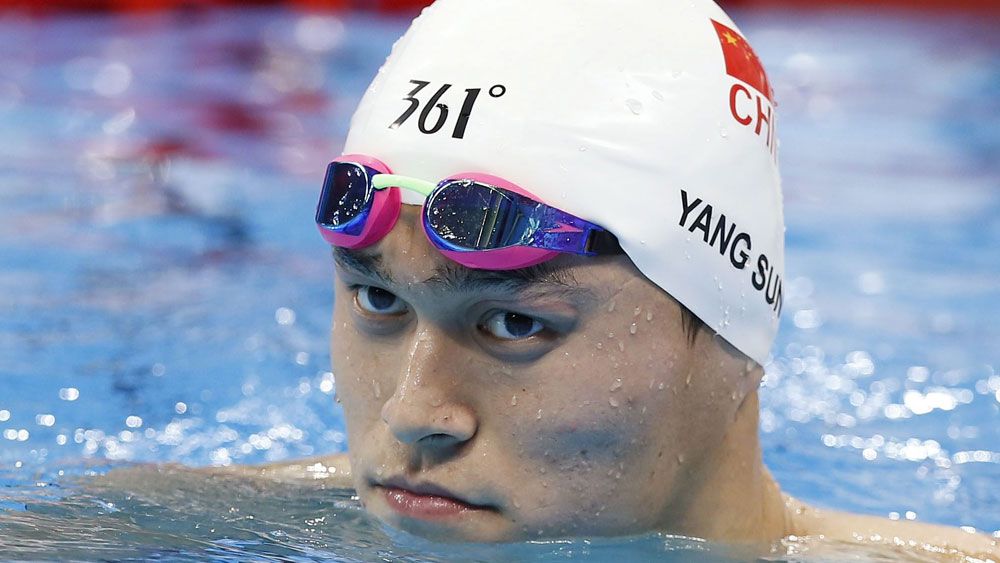 Sun Yang was involved in a doping case. (AAP)