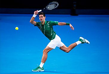 Who did Novak Djokovic defeat in the 2020 Australian Open men's singles final?