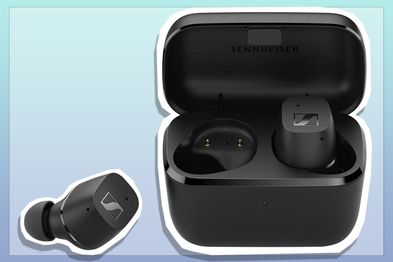9PR: Sennheiser CX True Wireless Headphones, Black