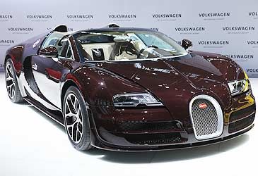 Where are Bugatti Veyrons manufactured?