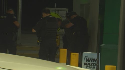 Moment police take down accused Mackay shooter