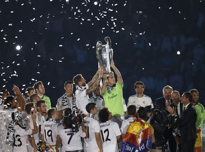 Real Madrid were once again crowned champions of Europe. (Getty)