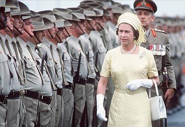 Elizabeth II's 1977 visit to Australia was part of what anniversary of her accession?