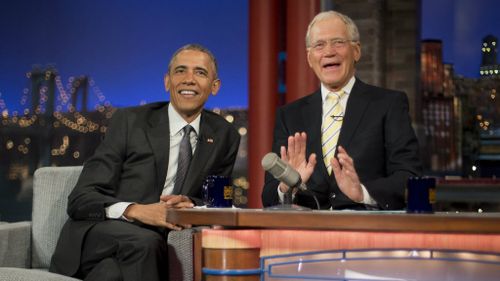 Letterman is known for his sardonic, biting humour. (AAP)