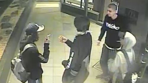 Police are hunting a gang of seven youths over a violent attempted robbery and assault in South Melbourne earlier this week. Picture: Supplied.