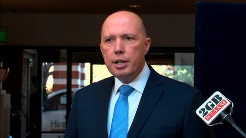 Dutton is urging his Liberal colleagues to get behind Scott Morrison.