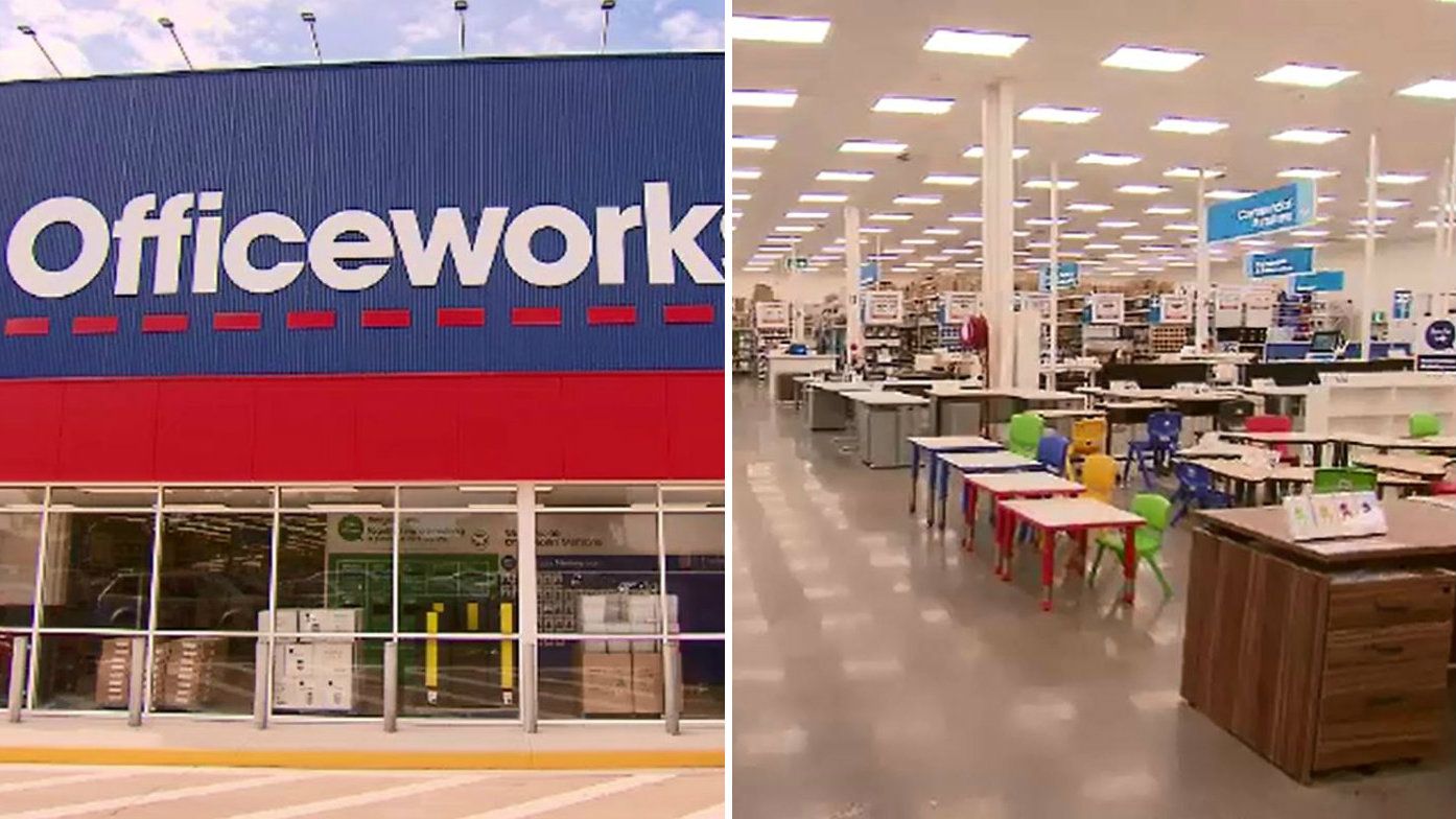 A Current Affair World S Largest Officeworks Opening Doors In