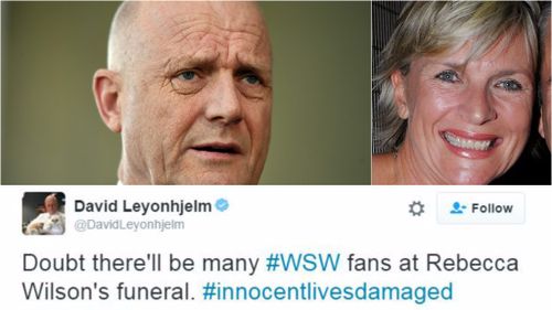 Senator David Leyonhjelm defends response to death of Rebecca Wilson