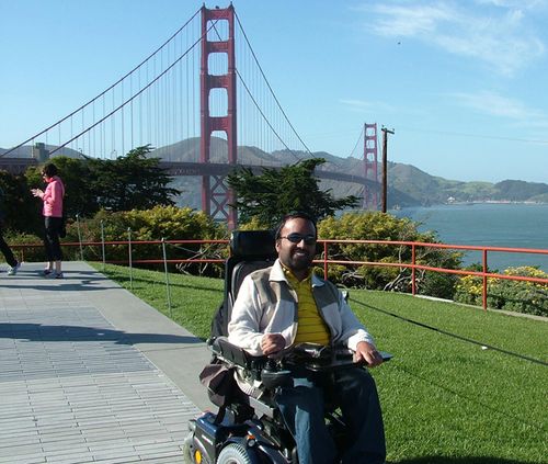 Along with a friend, who suffers Spinal Muscular Atrophy like himself, Srin began to code a mobile app that would solve their problems and help them find more accessible travel options.