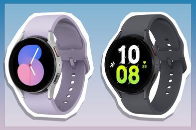 9PR: Samsung Galaxy Watch 5 Bluetooth, Small Silver and Large Graphite