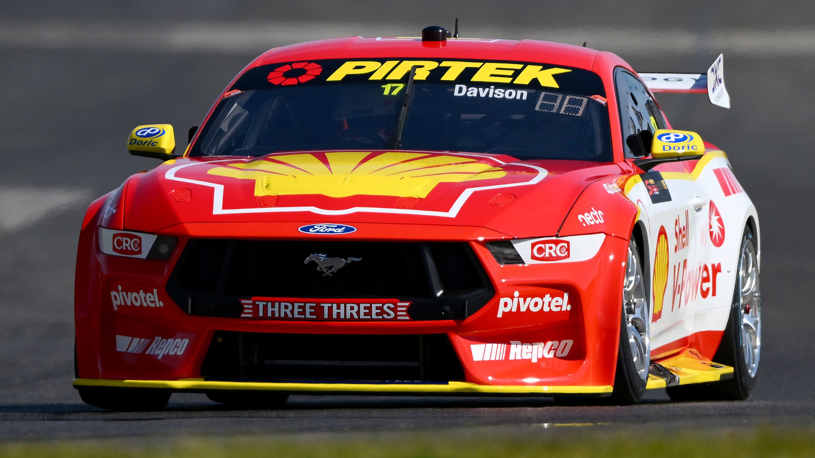 Will Davison drives the Dick Johnson Racing car during practice, part of the 2023 Supercars Championship Series at Sandown Raceway on September 15, 2023 in Melbourne, Australia. (Photo by Morgan Hancock/Getty Images)