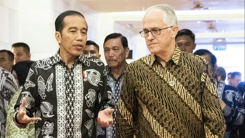 Former Prime Minister Malcolm Turnbull attended Indonesia in an official capacity last month.