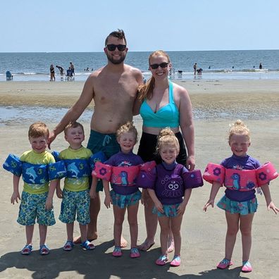 Dad Jordan Driskell shares five kids with his wife, Briana