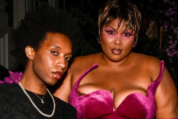 Lizzo (right) and guest at Richie Akiva&#x27;s 10th Annual &quot;The After&quot; Met Gala After Party held at Casa Cipriani on May 6, 2024 in New York, New York. 
